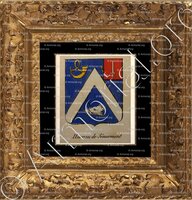 cadre-ancien-or-HUREAU DE SENARMONT_Noblesse d'Empire._France