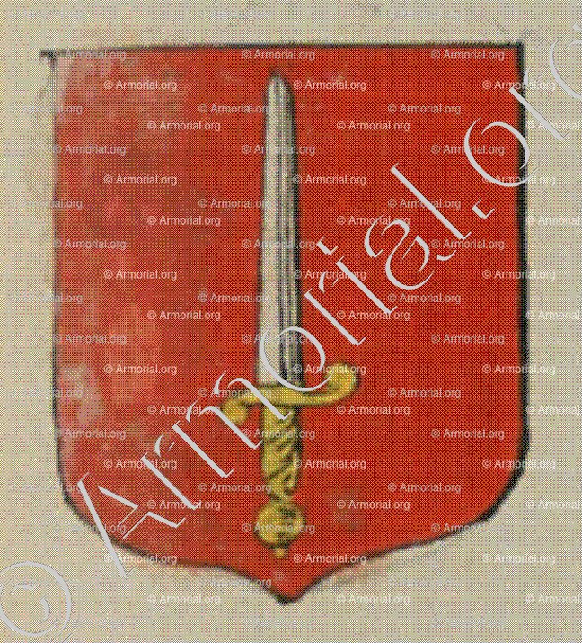 STOR (Alsace)_Blason enregistré sous le règne de Louis XIV_France 