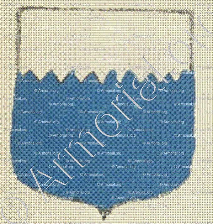 HOMMEAU (La Rochelle)_Blason enregistré sous le règne de Louis XIV._France