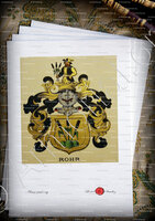 velin-d-Arches-ROHRR_Wappenbuch der Stadt Basel . B.Meyer Knaus 1880_Schweiz 