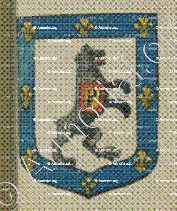 L'Abéïe de Paris (Alsace)_Blason enregistré sous le règne de Louis XIV_France 