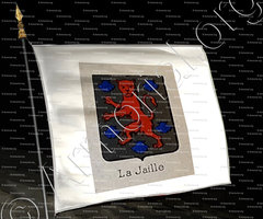 drapeau-LA JAILLE_Noblesse française (gravure du 19 e. s.)_France