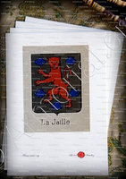 velin-d-Arches-LA JAILLE_Noblesse française (gravure du 19 e. s.)_France