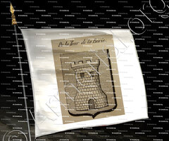 drapeau-DE LA TOUR DE LA BORIE_Auvergne_France