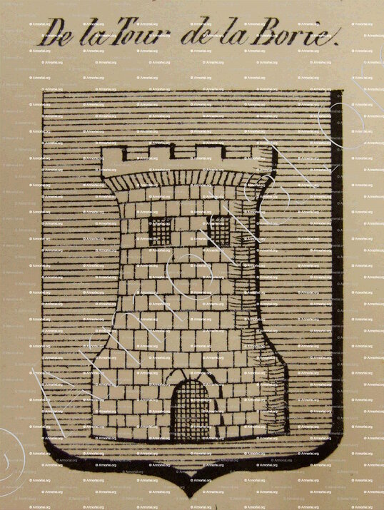 DE LA TOUR DE LA BORIE_Auvergne_France