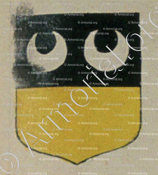 de DETTLINGEN femme DETTLINGEN (Alsace)_Blason enregistré sous le règne de Louis XIV_France