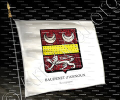 drapeau-BAUDENT d'ANNOUX_Bourgogne_France
