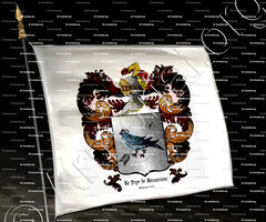 drapeau-LE PAPE de KEMERVAN_Bretagne, 1696._France (ii)