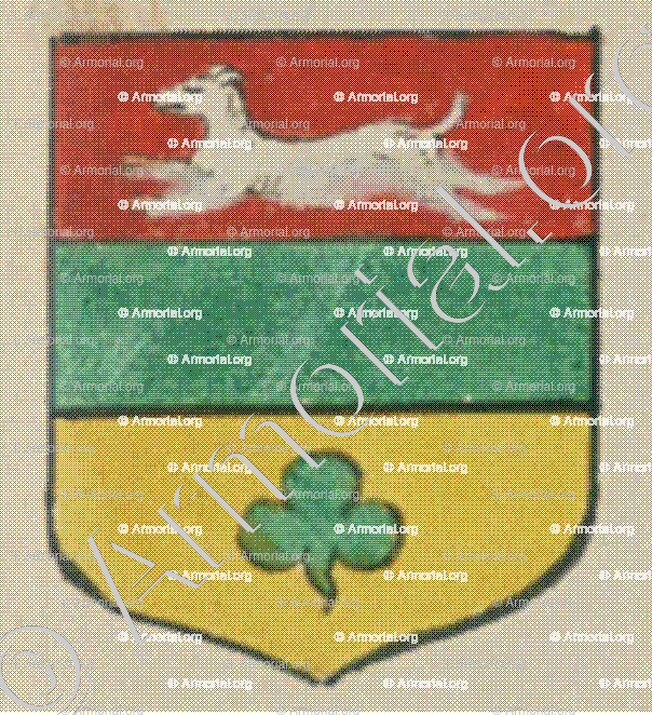 LAMBER (Alsace)_Blason enregistré sous le règne de Louis XIV_France 