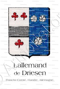 LALLEMAND DE DRIESEN