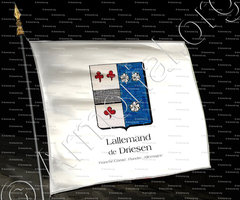 drapeau-LALLEMAND DE DRIESEN_Franche-Comté, Flandre, Allemagne_France. Allemagne