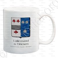 mug-LALLEMAND DE DRIESEN_Franche-Comté, Flandre, Allemagne_France. Allemagne