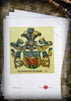 velin-d-Arches-ROSENBURGER_Wappenbuch der Stadt Basel . B.Meyer Knaus 1880_Schweiz 