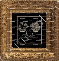 cadre-ancien-or-KAROLUS MAGNUS_Aquis Cappela (Oche, Aache, Aix-la-Chapelle)._Romani Imperii Occidentis