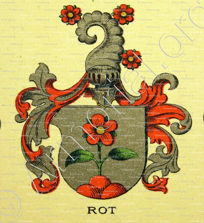 ROT_Wappenbuch der Stadt Basel . B.Meyer Knaus 1880_Schweiz 