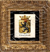 cadre-ancien-or-de QUENGO de CRENOLLE_Bretagne. Marquis de Crenole 1779_France