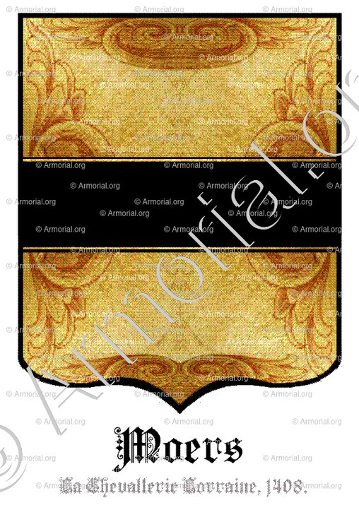 MOERS_La Chevallerie Lorraine, 1408._France