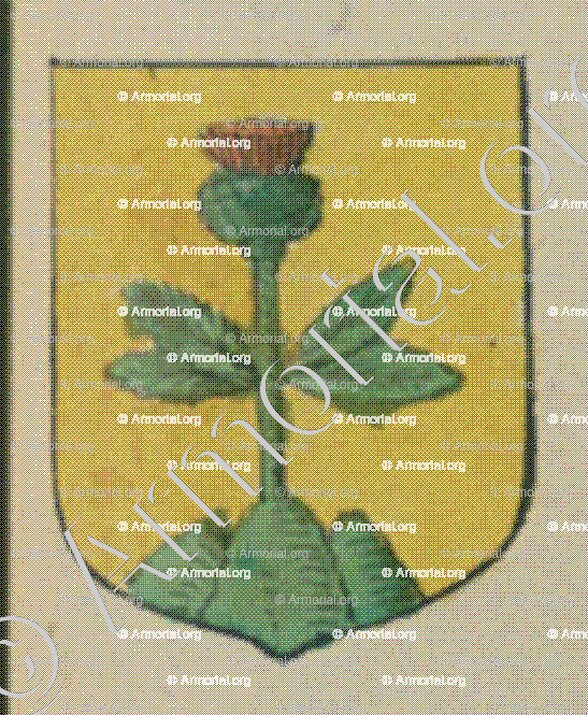 LAMBINET (Alsace)_Blason enregistré sous le règne de Louis XIV_France  (2)