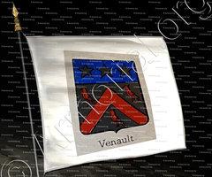 drapeau-VENAULT_Noblesse française (gravure du 19 e. s.)_France