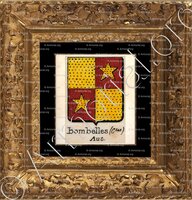 cadre-ancien-or-Comtes BOMBELLES_Armorial Rietstap_Autriche