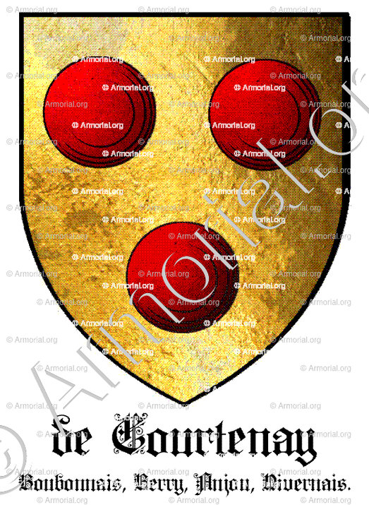 de COURTENAY_Bourbonnais, Berry, Anjou, Nivernais._France (1)