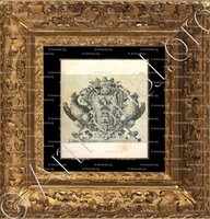 cadre-ancien-or-SUAREZ marquis d'Aulan_Comtat-Venaissin_France