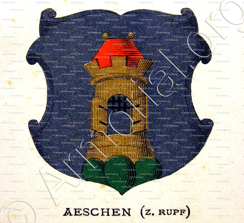 RUPF_Wappenbuch der Stadt Basel . B.Meyer Knaus 1880_Schweiz 