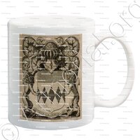 mug-de SAINTE-MARTHE_Limousin, Poitou, Île-de-France. Ex-libris des frères Sainte-Marthe_France