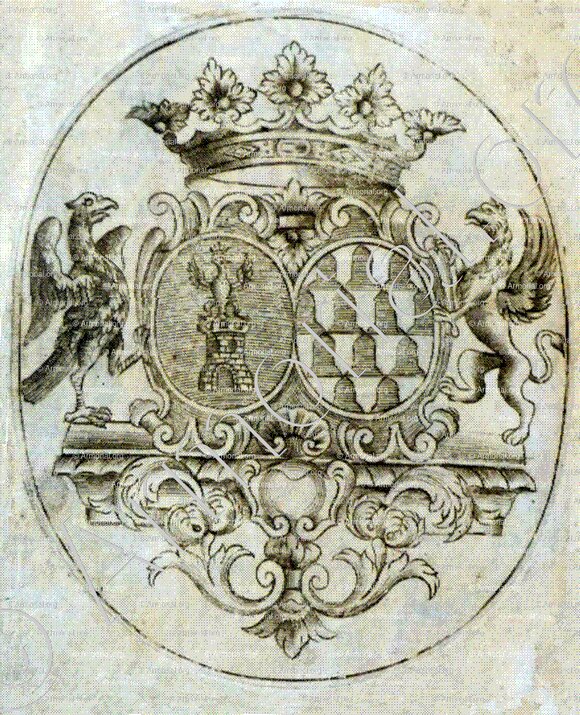 HAROUARD ou HAROËARD de SUAREZ d'AULAN_Comtat-Venaissin, Paris._France  (2)