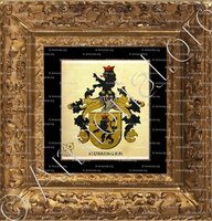 cadre-ancien-or-RUSSINGER_Wappenbuch der Stadt Basel . B.Meyer Knaus 1880_Schweiz 