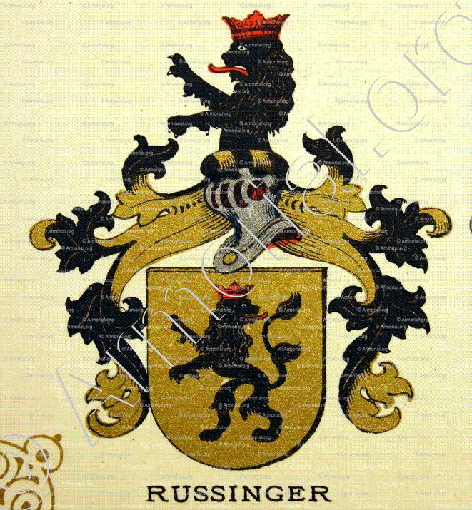 RUSSINGER_Wappenbuch der Stadt Basel . B.Meyer Knaus 1880_Schweiz 