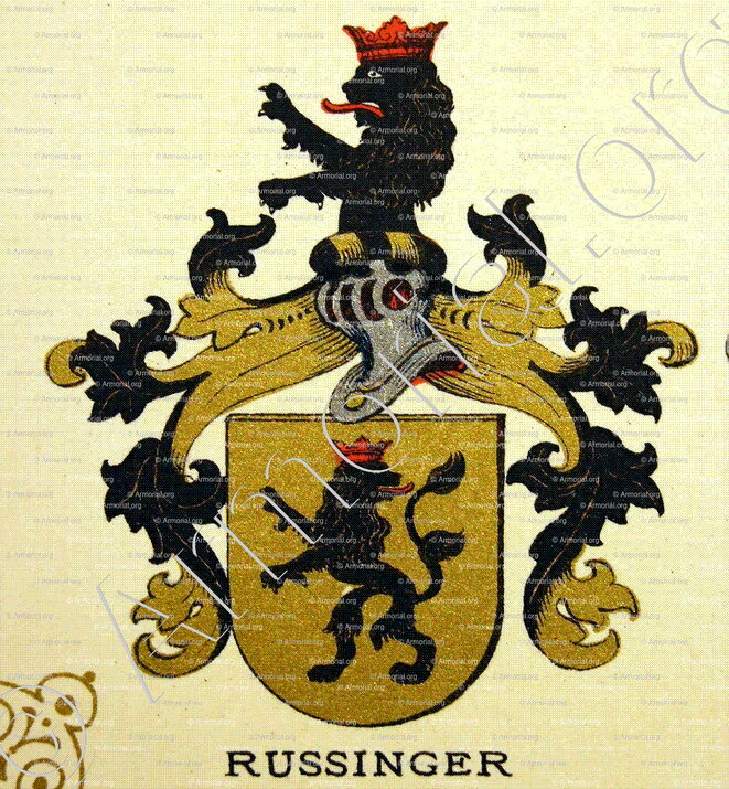 RUSSINGER_Wappenbuch der Stadt Basel . B.Meyer Knaus 1880_Schweiz 