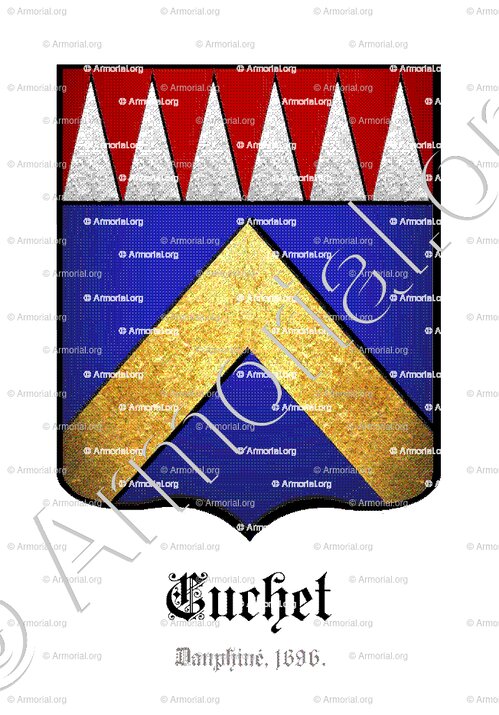 CUCHET_Dauphiné, 1696_France (2)