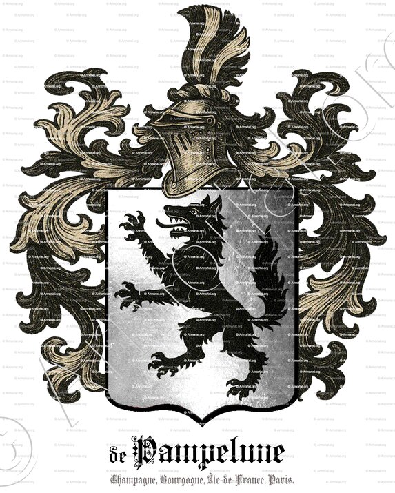 PAMPELUNE (de)_Champagne, Bourgogne, Île-de-France, Paris._France (1)