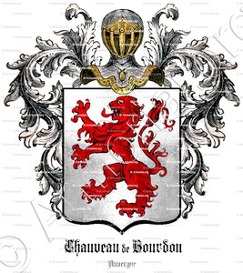 CHAUVEAU de BOURDON