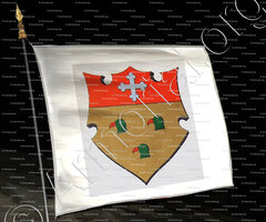 drapeau-PERRUCHARD de BALLON_Ancien Duché de Savoie_États de Savoie