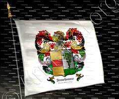 drapeau-JEUNEHOMME_Flemalle (P. de Liège)._Belgique ()