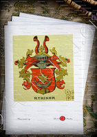 velin-d-Arches-RYHINER_Wappenbuch der Stadt Basel . B.Meyer Knaus 1880_Schweiz 