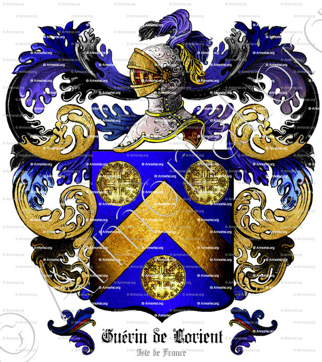 GUERIN de LORIENT_Isle de France (Île-Maurice, famille originaire de Lorient, Bretagne)_France (2)