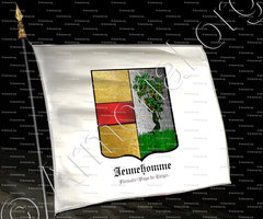 drapeau-JEUNEHOMME_Flemalle (P. de Liège)._Belgique