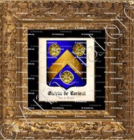 cadre-ancien-or-GUERIN de LORIENT_Isle de France (Île-Maurice, famille originaire de Lorient, Bretagne)_France