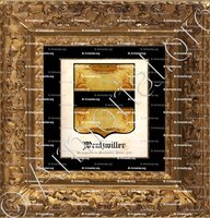cadre-ancien-or-WENTZWILLER_La seigneurie de Wentzwiller. Alsace, 1696._France