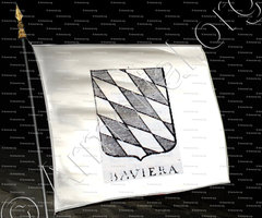 drapeau-BAVIERA_Incisione a bulino del 1756._Europa