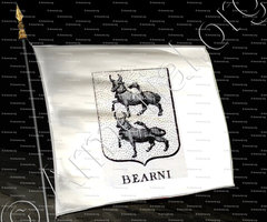 drapeau-BEARNI_Incisione a bulino del 1756._Europa