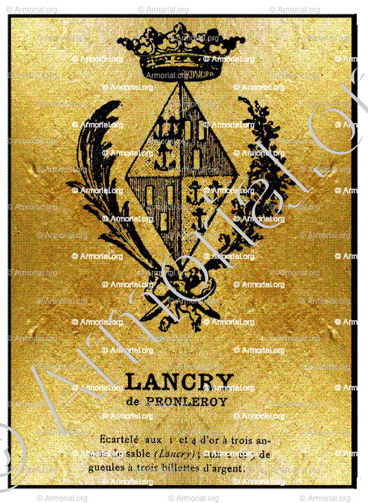 LANCRY de PRONLEROY_Exposition Jemmapes, Mairie du Xe arr. Paris (1988)._France Expo L.S.