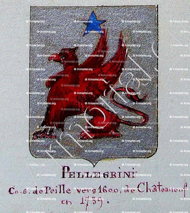 PELLEGRINI_Armorial Nice. (J. Casal, 1903) (Bibl. mun. de Nice)._France