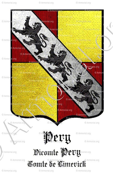 PERY vicomte Pery_ comte de Limerick _Irland (2)